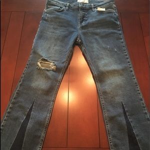 Free People | cropped Denim sz 29